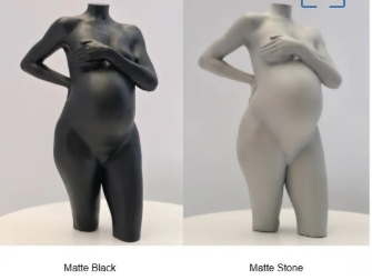 Matte finish options - Matte Black, Matte Stone